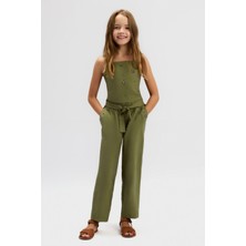 Nk Kız Çocuk Cashmere Pantolon 8-14 Yaş Haki