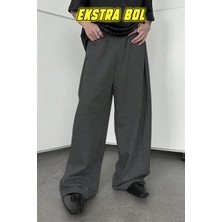 Vladivosto Bol Paça Lastikli Baggy Ekstra Salaş Düşük Bel Oversize Battal Eşofman Altı