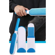 Gampus Sihirli 2'li Set Tüy Kıl Toplayıcı Tarak Toplama Tarağı Kedi Köpek Fırçası Toz Temizleyici