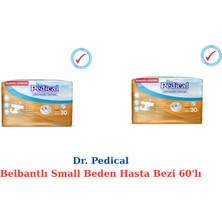 Dr. Pedical Belbantlı Hasta Bezi Large Beden 60'lı