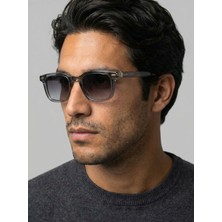 Funeyes Miles Kahverengi Küçük 47 Ekartman Unisex Güneş Gözlüğü Dikdörtgen