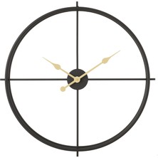 Mudo Home CLARA BLACK DUVAR SAATİ 60CM