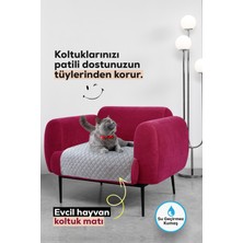 Feyza Design Ekstra Konforlu Su Geçirmez Kedi ve Köpek Yatak Matı