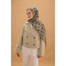 Camellia Scarfs Prag Rami Şal -  Haki