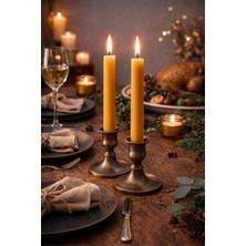 BRANDSMITHS 2'li Kehribar Kokulu Şamdan Mum