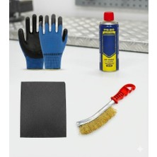 Endüstriyel Ümit Yapı Market Pas Sökücü Usta Seti | Kapı, Boru ve Demir Yüzeyler Için Komple Pas Temizleme Paketi