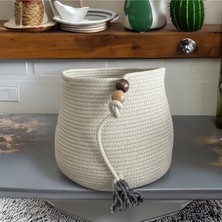 PremiumPort El Yapımı Çok Amaçlı Sepet ve Saksılık, Renkli ve Şık Tasarım