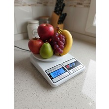 Tasarım Evi Dijital Hassas Mutfak Tartısı - Mutfak Terazisi-Hassas Ölçüm -10KG Kapasite
