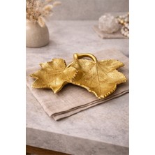 BRANDSMITHS Yaprak Formlu Dekoratif Tepsi