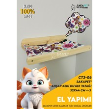 Feyza Design Rahat Ahşap Kedi Duvar Yatağı, Konfor ve Şıklık Bir Arada