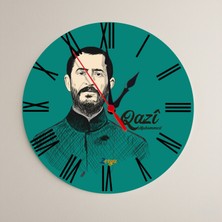 Zerya Qazi Muhammed Tasarımlı Roma Rakamlı Duvar Saati