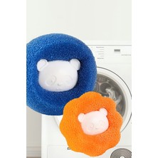 Gampus 1 Adet Giysi Temizleme Topu Yeniden Kullanılabilir Çamaşır Makinesi Tüy Kıl Toplama Topu