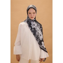 Camellia Scarfs Opera Kraş Şal - Siyah