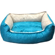 Feyza Design Yumuşak ve Konforlu Iç Minderli Kedi ve Köpek Yatağı, Rahat Uyku Sağlar