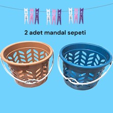 PremiumPort Pratik ve Şık Mandal ve Maşa Sepeti ile Düzeni Kolaylaştırın