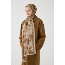 Camellia Scarfs Opera Kraş Şal - Kum