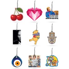 Premium Figürlü 9 Adet Torpido Süsü Serisi | Popüler ve Ekonomik Koku Tasarımları