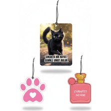 Ekonomik Sevgi & Zarafet Temalı 3 Adet Torpido Süsü ve Kokusu