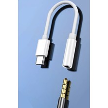 Gampus Type-C Girişli Telefonlarla Uyumlu Kablolu Kulaklık Çevirici Type-C Headphone Aux Çevirici SW-T35