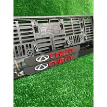 Pi Dekorasyon Pleksi Otomobil Plakalık Ahenk Model Chery Logolu Plakalık