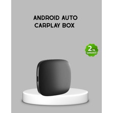 Teknodayım Teknolojik Android Auto Kablosuz Adaptör Bluetooth 5.0 ve 5.8ghz Wifi Destekli Seri 2026