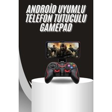 Teknodayım Teknolojik Kablosuz Oyun Kolu Bluetooth Joystick Gamepad Android Uyumlu Seri 2026