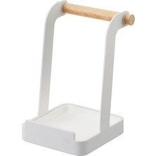 PremiumPort Şık Toskana Beyaz Tezgah Üstü Standı, Modern ve Dayanıklı Tasarım