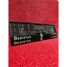 Pi Dekorasyon Plakalık Oto Araba Plakalığı K.atatürk Imzalı Beşiktaş Yazılı Atatürk Logolu Plakalık