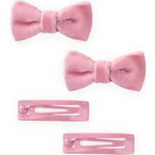 Cigit İki Fiyonklu Çıtçıtlı Toka Şeker Pembe