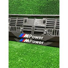 Pi Dekorasyon Pleksi Otomobil Plakalık Dubai Model Bmw M Power Logolu Plakalık