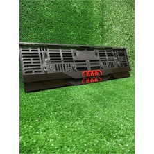 Pi Dekorasyon Pleksi Otomobil Plakalık Dubai Model Audı Kırmızı Logolu Plakalık