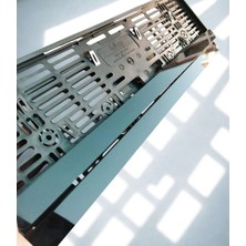 Pi Dekorasyon Sade Siyah Pleksi Plakalık