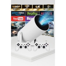 Teknodayım Teknolojik Taşınabilir Android Projeksiyon Ayaklı Çift Kollu 4K Çözünürlüklü Sinema Projek