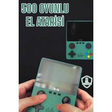 Teknodayım Teknolojik 3.5 Inç Ekran 1000 Oyunlu Oyun Konsolu El Atarisi Miüzik Dinleme ve Kitap Okuma Seri 2