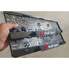 Pi Dekorasyon Audı Sport Takmatik Mat Pleksi Plakalık Ön Arka Takım