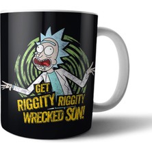 Pixxa Rick Morty Kupa Bardak