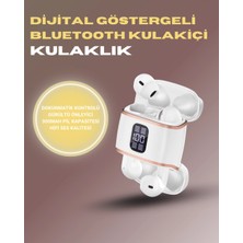 Eco Lounge Bluetooth 5.3 Kulaklık – 4 Adet, Çift Kulaklıklı, Dijital Göstergeli, Anc + Enc