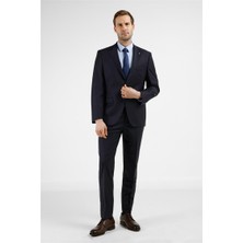 İmza Lacivert Mono Yaka 6 Drop Comfort Fit Takım Elbise 1001255178