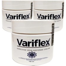 Eco Lounge Variflex AVIKS040 3ADET 150 ml Varicosel Cream Büyük Boy Bacak Kremi