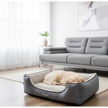 Feyza Design Yıkanabilir Yumuşak Kedi ve Köpek Yatakları, A Kalite Kumaş