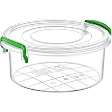 Eco Lounge Yuvarlak Saklama Kutusu 1.2 Litre