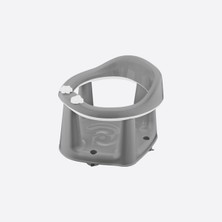 Vakumlu Bebek Banyo&mama Oturağı Vakum Tabanlı Bebek Oturak Gri Oturak