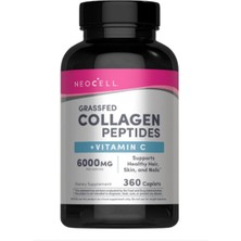 Neocell Collagen Peptides Pills | 360 Caplets | With Vitamin C | Supplement For Women And Men