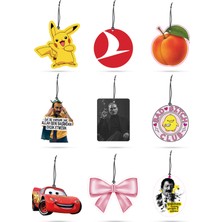 Sevilen Tasarımlar 9 Adet Torpido Süsü | Popüler Kültür Temalı Ekonomik Koku Serisi