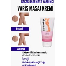 Eco Lounge Var.is Bölgesi Için Bacak Onarmaya Yardımcı ve Besleyici Varikostop Masaj Kremi 200 ml
