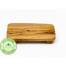 Ceren Wooden Doğal Zeytin Ağacı Mini Peynir & Zeytin Sunumluğu (Tekli)