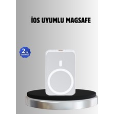 Teknodayım Teknolojik Magsafe Battery Pack – Kablosuz Hızlı Şarj, Kompakt ve Taşınabilir Güç Bankası