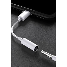 Gampus Lightning - 3,5 mm Kulaklık Jakı Adaptör Lightning Uyumlu Çevirici Jack SW-I35