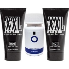 Eco Lounge Hotxxl 2 Adet Erkeğe Özel 50 ml Şekillendirici Krem + Yanında O Booster Erkeklere Canlandırıcı 15LI
