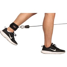 Lateks Lastik Uyumlu Pro Ayak Bileği Aparatı - Fıtness Ağırlık Çekiş Aparatı